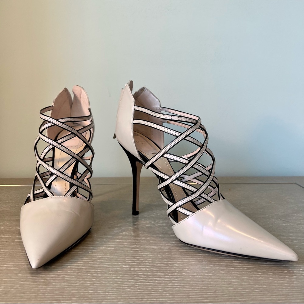 Dior Pearl Leather Pumps